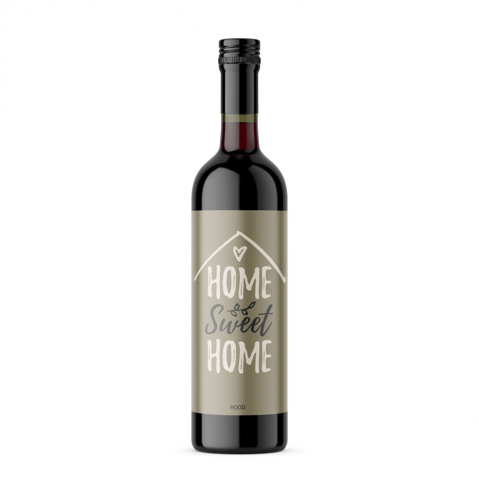 Home Sweet Home - Rood