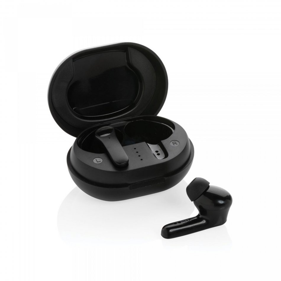RCS standaard recycled plastic TWS oordopjes
