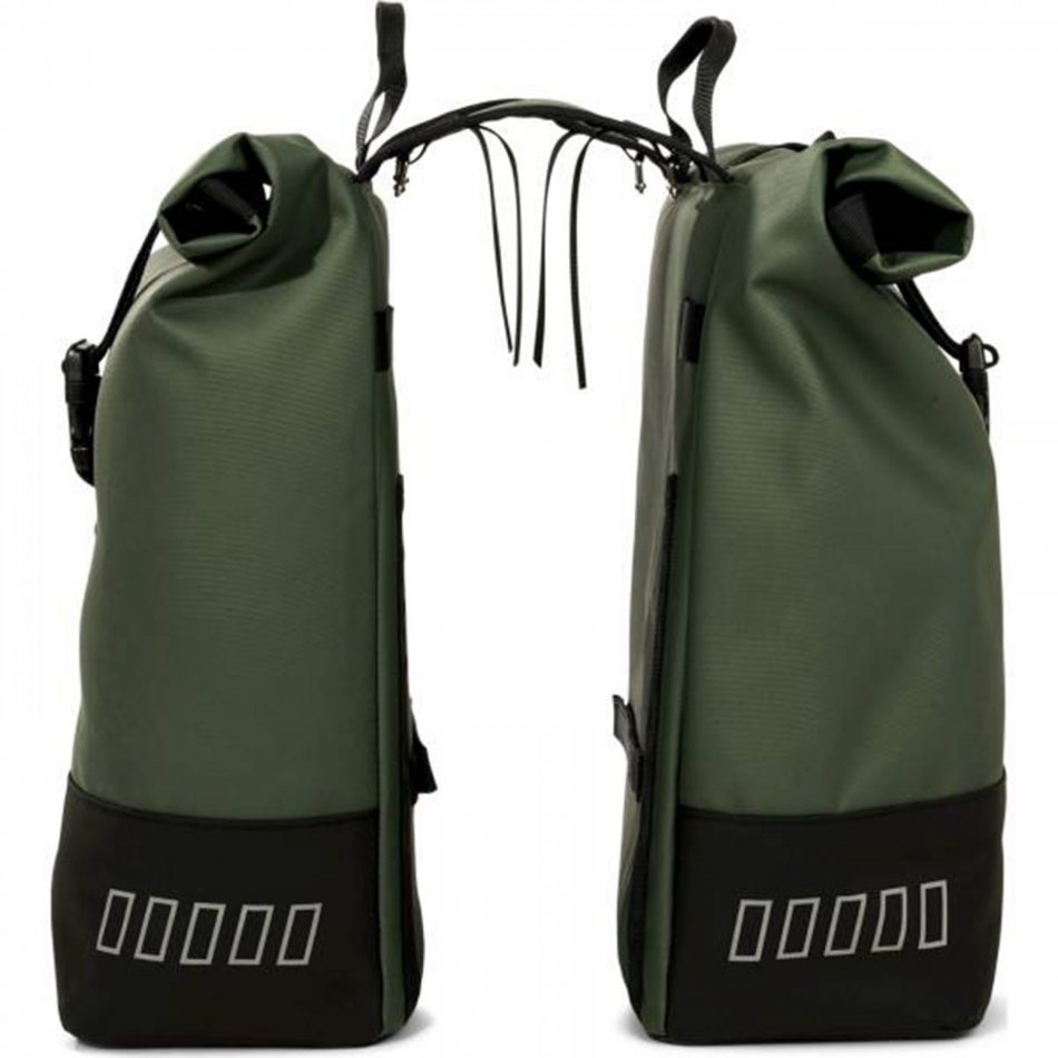 Double Rolltop Bag 38 L - Green