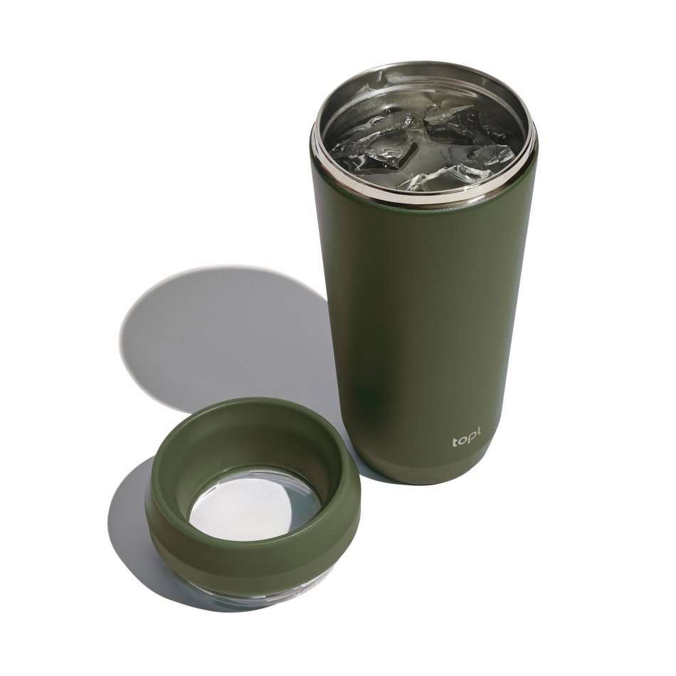 Topl Recycled RVS To Go beker 354ml