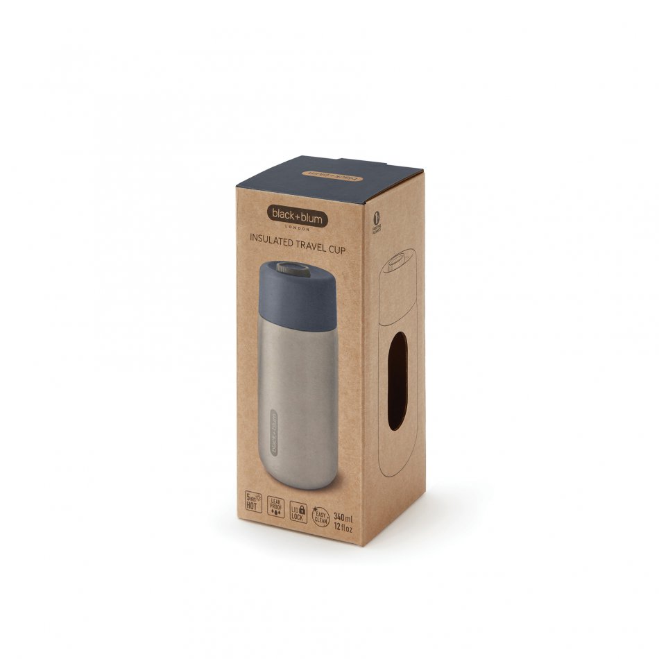 Black+Blum geisoleerde lekvrije reisbeker 340ml