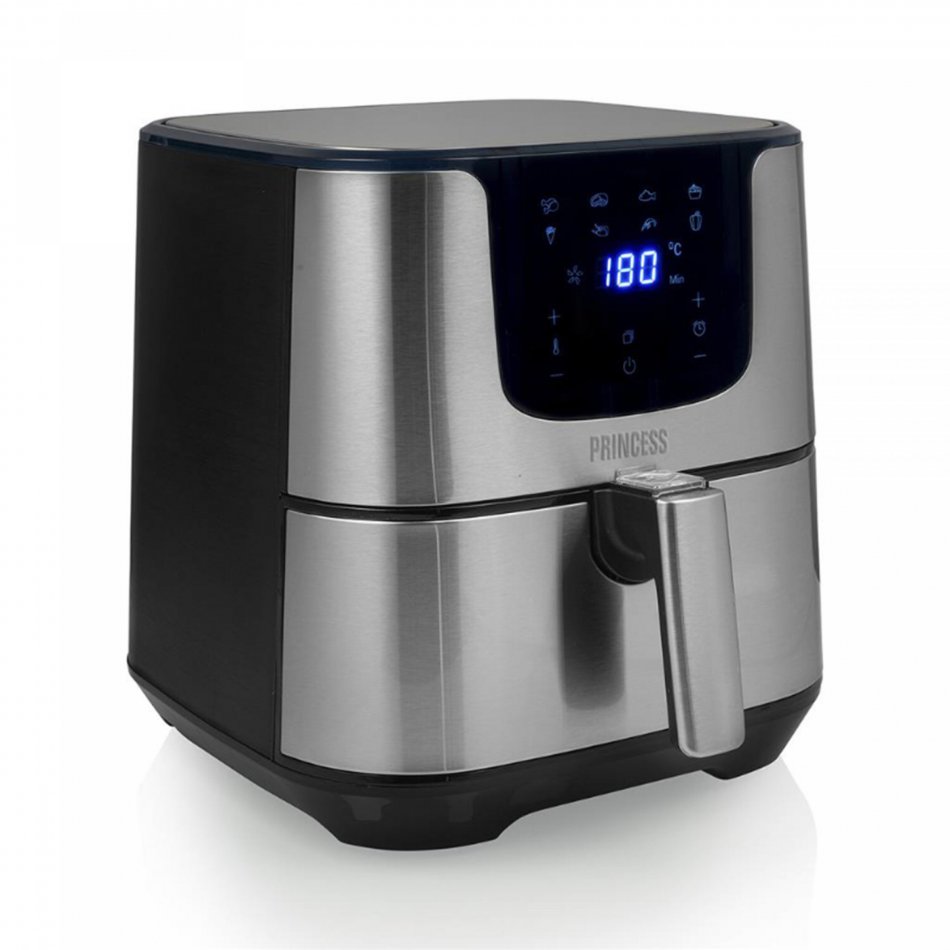 Aerofryer Deluxe Digital XXL 5,5L RVS