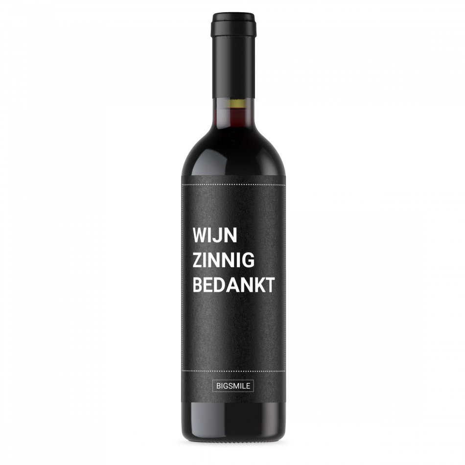 Wijnzinnig Bedankt